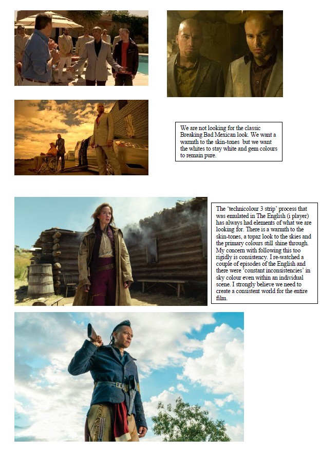 Initial notes to grader