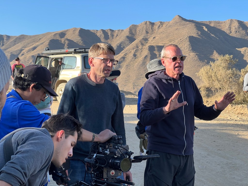 BTS Cielo. Alberto on right. Me at camera